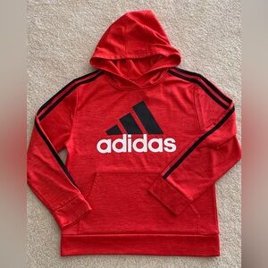 ADIDAS BOYS SIZE M(10-12) HOODIE